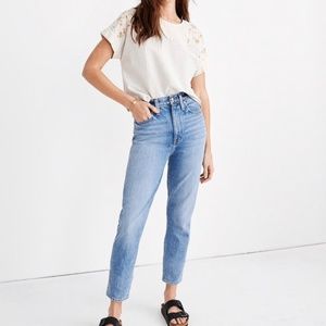 Madewell High Waisted Mom Jeans